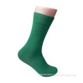 MSP-01A Pure Color High Quality Green Knitted Men Bamboo Socks Wholesale from China